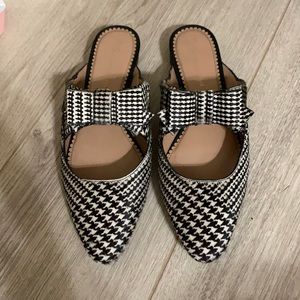 Anthropologie Livia Bow Flats